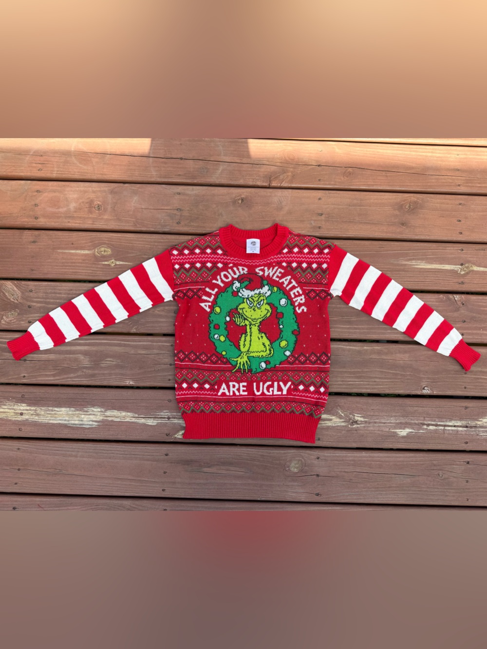 Grinch Women’s Holiday Sweater